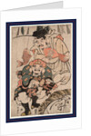 Ebisu Daikoku No Manzai, Ebisu and Daikaku Celebrating by Anonymous