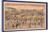 Toto Ryogokubashi Yusuzumi No Zu, Evening Rain at Rogoku Bridge in the Capital by Anonymous