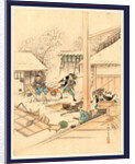 Scene During the Attack on Kira Yoshinaka's Home by the 47 Ronin by Anonymous