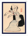 Caricature of a Woman Dancing by Anonymous
