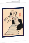 Caricature of a Woman Dancing by Anonymous