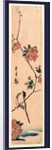 Kaido Ni Shokin, Small Bird on a Branch of Kaidozakura by Anonymous