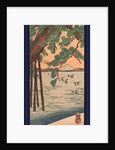 Kisibe no matsu, Pine tree on the shore by Utagawa Kuniyoshi
