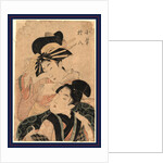 Komurasaki and Gonpachi by Utamaro II