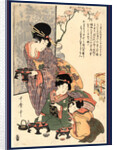 Hinamatsuri, Girl's festival (hinamatsuri) by Kitagawa Utamaro