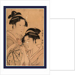 Head-and-Shoulders Portraits of Two Beautiful Women, Osen Waitress at the Kagiya Teahouse, and Ohisa from the Takashima Teahouse by Anonymous