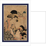 Yamabuki ogiya uchi takigawa, Mountain rose: The courtesan Takigawa of Ogiya by Utamaro II