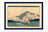 Grove of Blossoming Cherry Trees with Mountain in the Background. by Anonymous