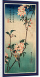 Kaido Ni Shokin, Small Bird on a Branch of Kaidozakura by Anonymous