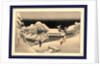 Travelers Walking in the Snow at Night at the Kanbara Station on the Tokaido Road by Anonymous