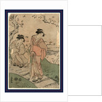 Hanami, Cherry blossom viewing by Torii Kiyonaga