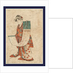 Woman Holding a Calendar Scroll. by Anonymous