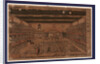 Oshibai ukie no zu, A perspective view of the Grant Theater by Katsukawa Shunsen