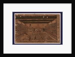 Oshibai ukie no zu, A perspective view of the Grant Theater by Katsukawa Shunsen