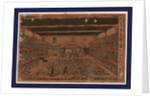 Oshibai ukie no zu, A perspective view of the Grant Theater by Katsukawa Shunsen