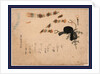 Kanmuri Ni Hiogi, Courtier's Cap and Folding Fan by Anonymous