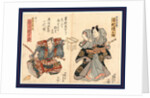 Two Actors in the Role of Ishikawa Goemon by Anonymous