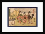 Three Women at a Yoshiwara by Anonymous