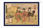 Three Women at a Yoshiwara by Anonymous