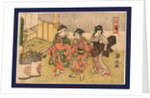 Three Women at a Yoshiwara by Anonymous