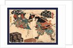 Kumasaka Chohan to Ushiwakamaru, Utagawa by Anonymous