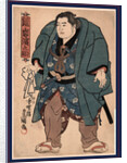 Kagamiiwa Hamanosuke, Sumo Wrestler by Anonymous