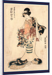 Sawamura Tanosuke, an Actor, in the Role of Osen by Anonymous