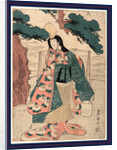 Segawa Roko, an Actor, As Matsukaze, One of Two Sisters by Anonymous