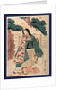 Segawa Roko, an Actor, As Matsukaze, One of Two Sisters by Anonymous