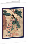 Segawa Roko, an Actor, As Matsukaze, One of Two Sisters by Anonymous