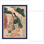Segawa Roko, an Actor, As Matsukaze, One of Two Sisters by Anonymous