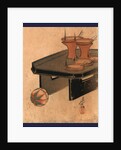 Oil Lamps on a Tray and a Ball by Anonymous