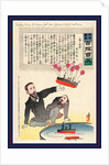 A scheme to save the Russian fleet when Japanese torpedo boats com by Kobayashi Kiyochika