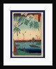 Ayasegawa kanegafuchi, Ayase River and Kanegafuchi by Ando Hiroshige