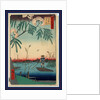 Ayasegawa kanegafuchi, Ayase River and Kanegafuchi by Ando Hiroshige
