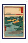 Horie nekozane, Horie and Nekozane by Ando Hiroshige