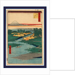 Horie nekozane, Horie and Nekozane by Ando Hiroshige