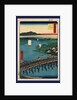 Senju no Ohashi, Senju great bridge by Ando Hiroshige