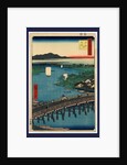 Senju no Ohashi, Senju great bridge by Ando Hiroshige