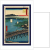 Senju no Ohashi, Senju great bridge by Ando Hiroshige