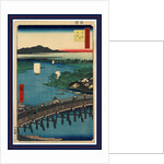Senju no Ohashi, Senju great bridge by Ando Hiroshige