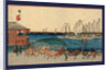 Takanawa no zu, View of Takanawa by Ando Hiroshige