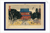 Worshippers on the Grounds in Front of the Kinryuzan Temple at Asakusa by Anonymous