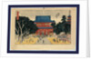 Worshippers on the Grounds in Front of the Kinryuzan Temple at Asakusa by Anonymous