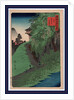 Shinshu zenkoji michi kusuri yama, Path to Zenkoji Temple on Kusuri Mountain in Shinshu by Utagawa Hiroshige