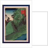 Shinshu zenkoji michi kusuri yama, Path to Zenkoji Temple on Kusuri Mountain in Shinshu by Utagawa Hiroshige