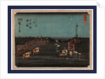 Nihonbashi akebono no zu by Ando Hiroshige