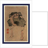 A Man Carrying a Large Object by Anonymous