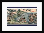 Washu nyoirindo kassen, Battle at the Nyoirin Hall (Nyoririn Temple) in Washu by Katsukawa Shuntei