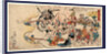 Procession of Various Figures Holding a Large Rosary Around a Large Octopus. by Anonymous